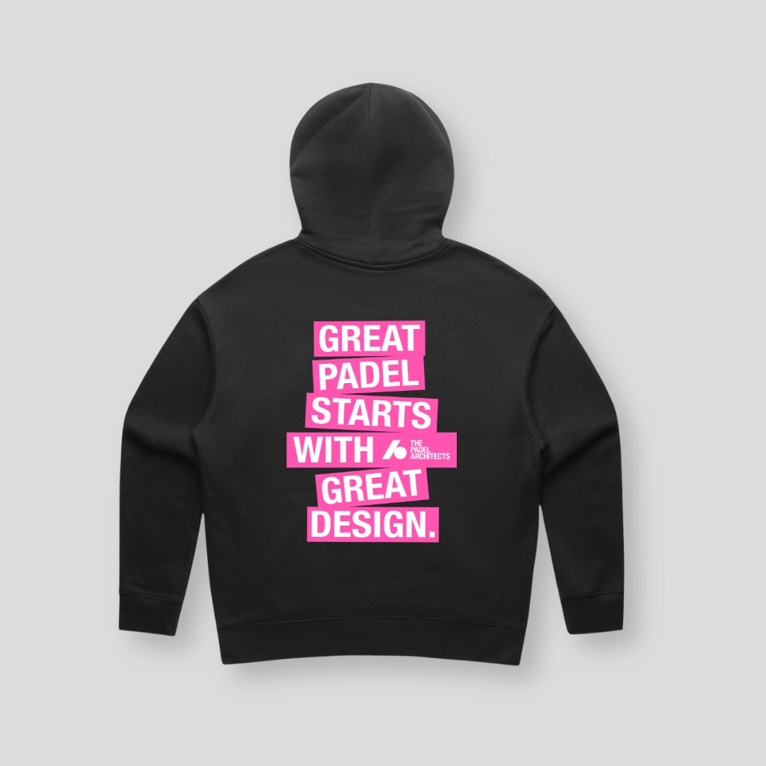TPA-008 - MENS BLACK HOODIE