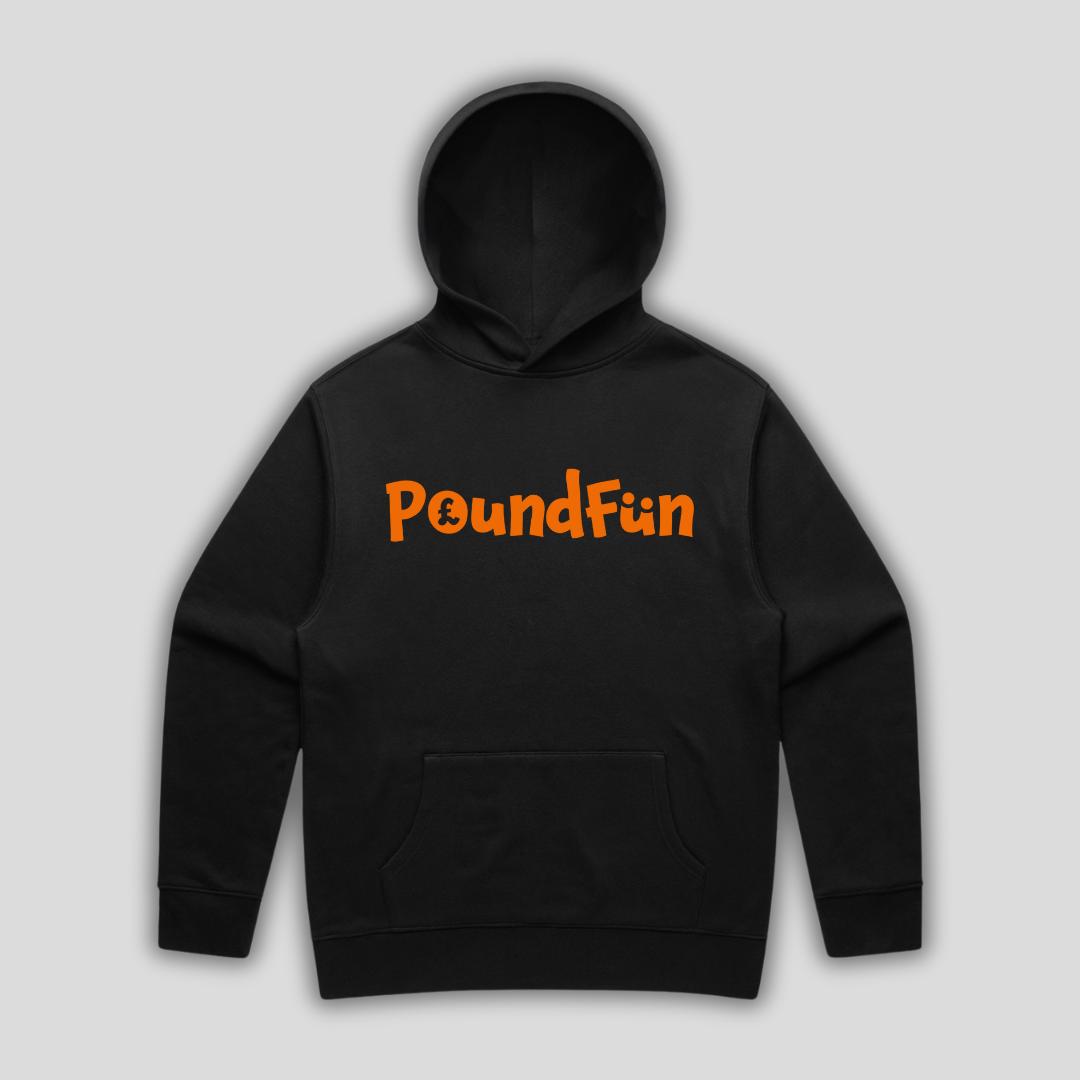 Poundfun Black Hoodie