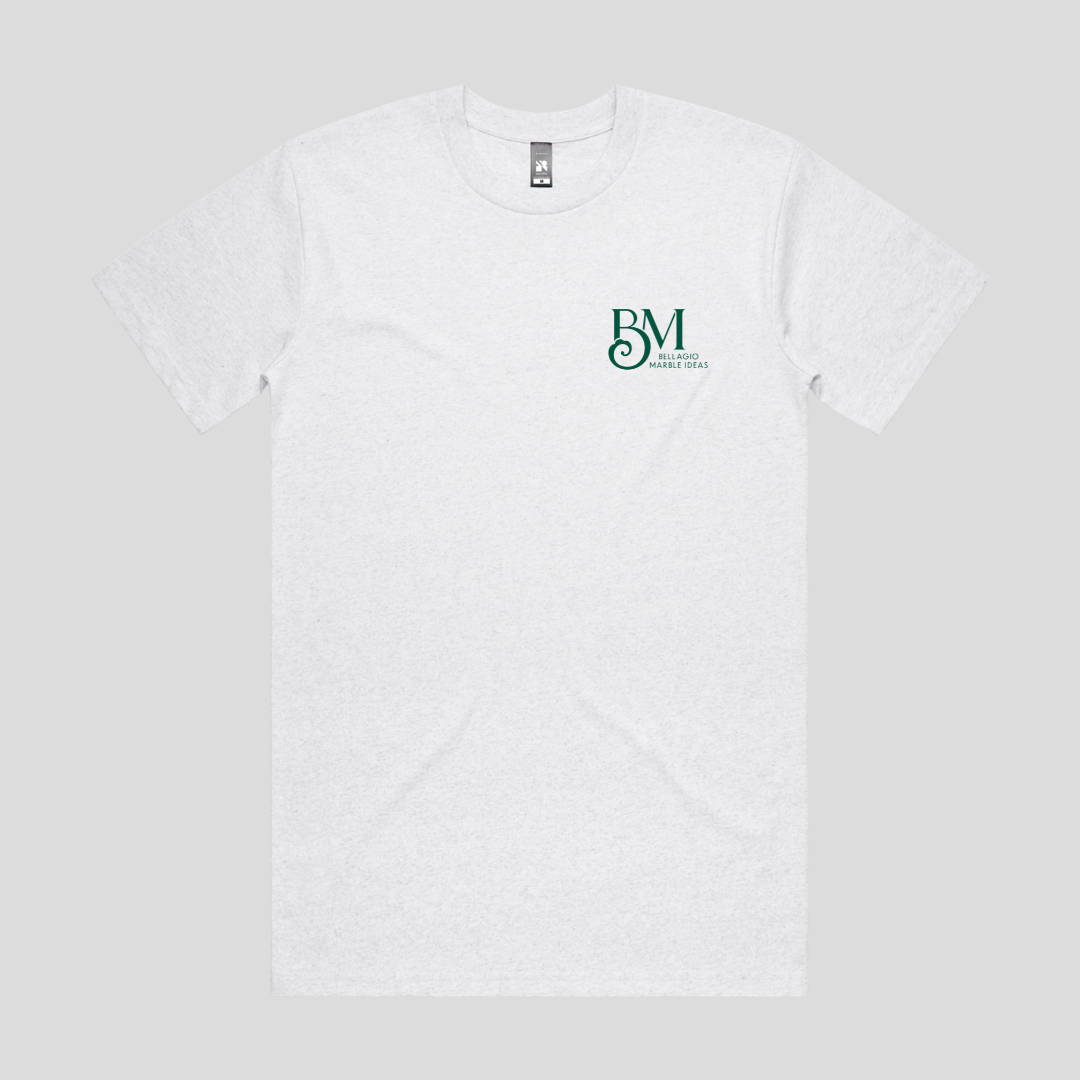 Bellagio Marble White T-Shirt
