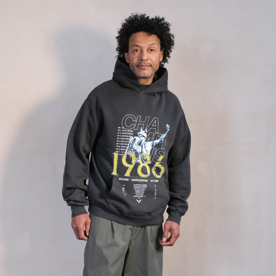 Champions Hood Faded Black v2