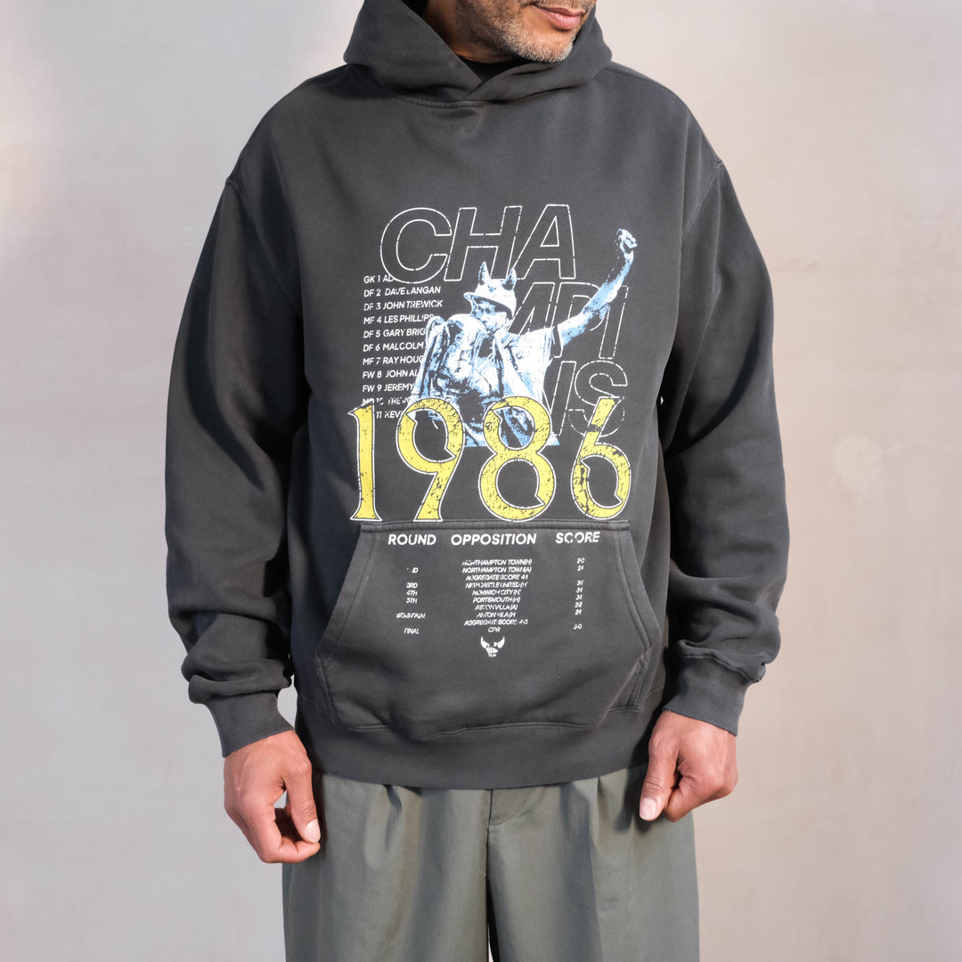 Champions Hood Faded Black v2