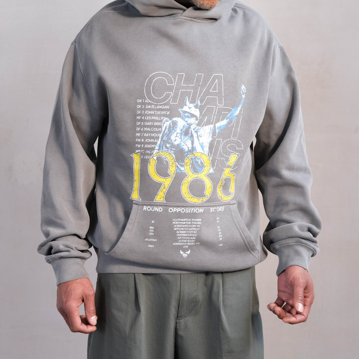 Champions Hood Faded Grey