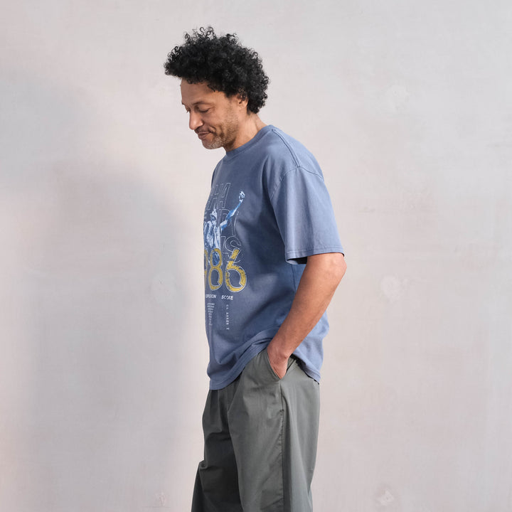 Champions T-shirt Faded Indigo