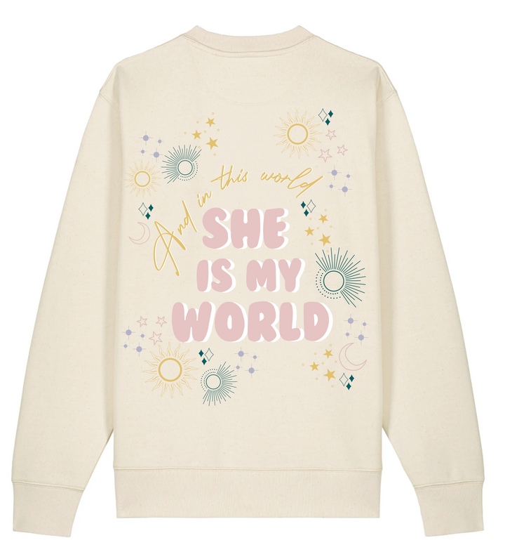 'She is my world’ - Natural Raw - Girl Mom