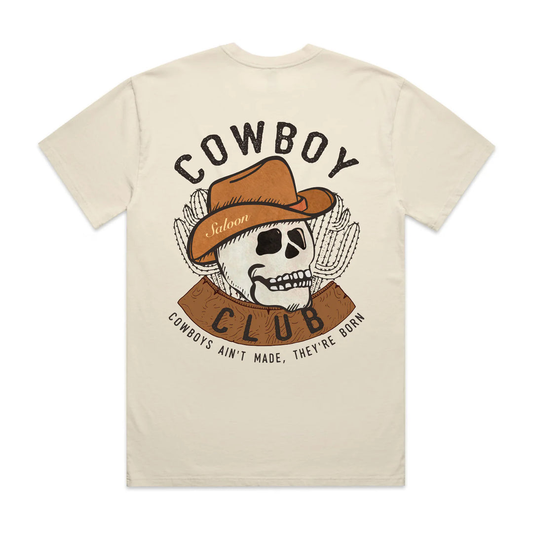 Cowboy Club Skull - Tee