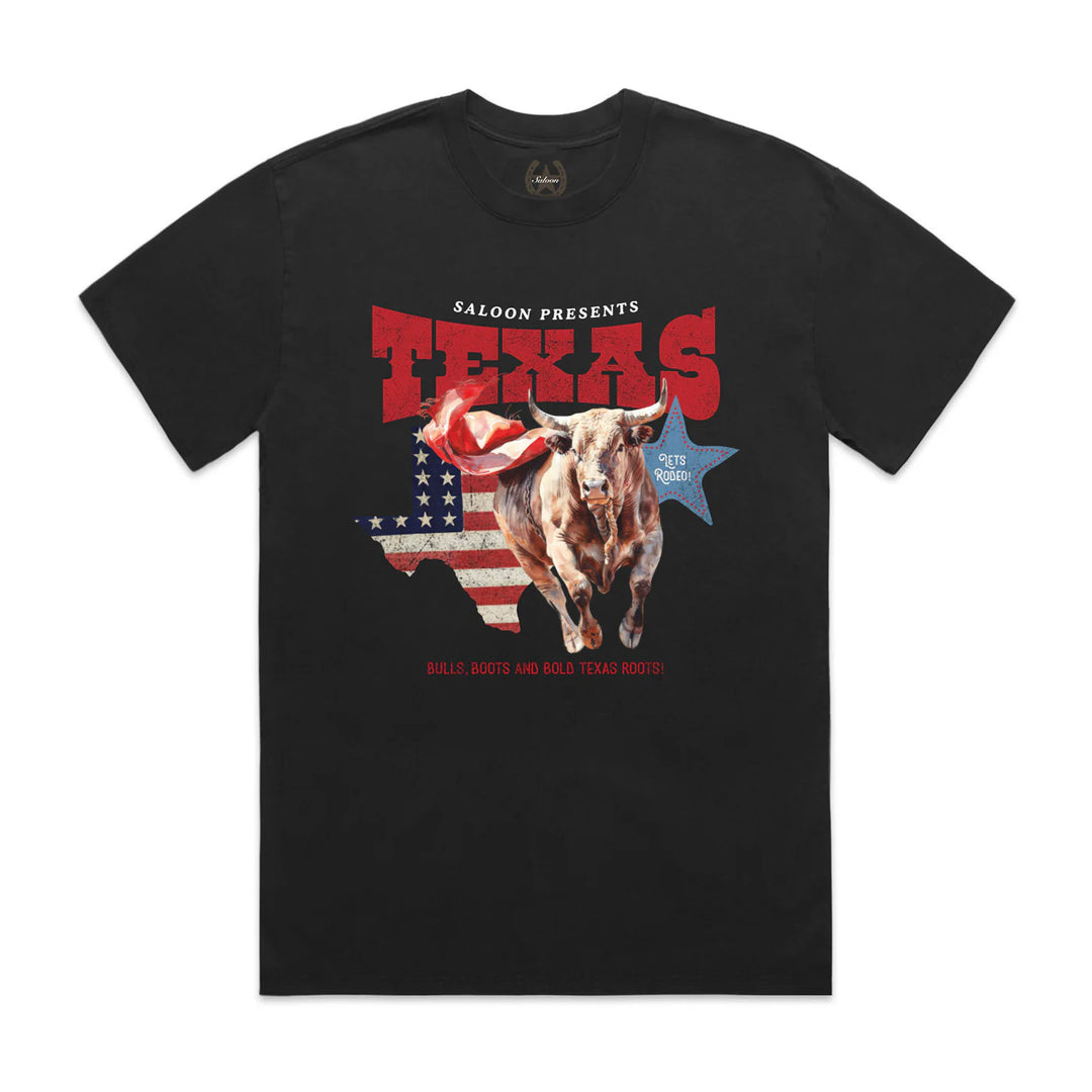 Texas Rodeo Bull - Tee