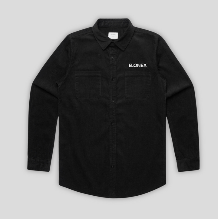 Group-X Elonex Black/White Cord Shirt