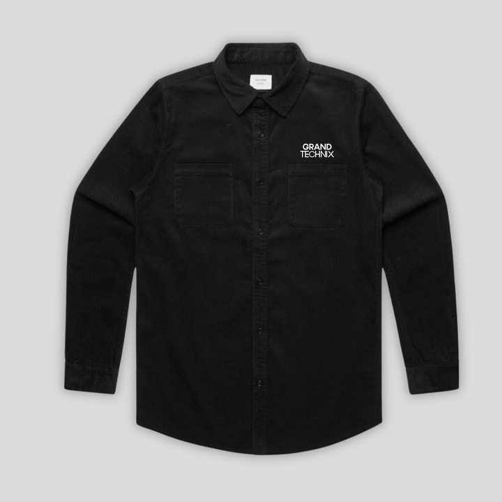 Group-X Grand Technix Black/White Cord Shirt