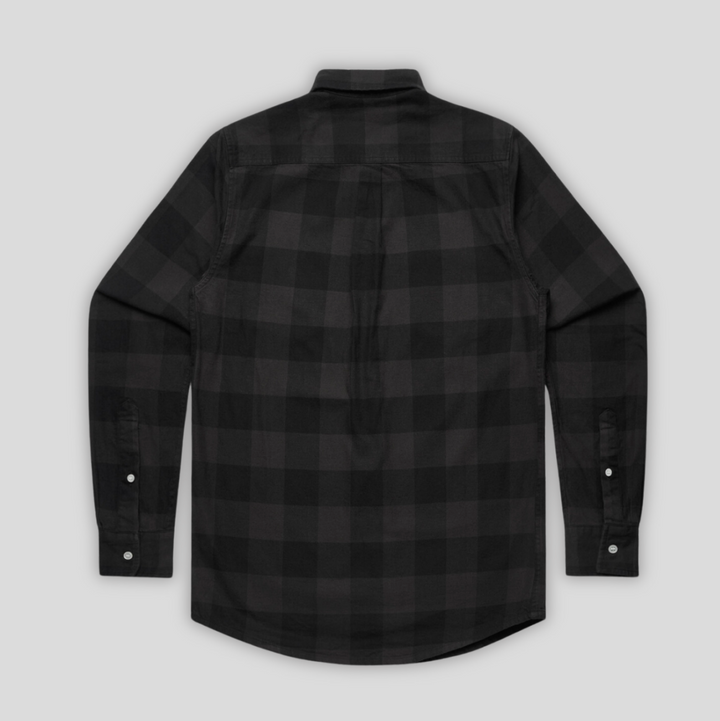 Group-X Grand Technix Black/White Army Check Shirt