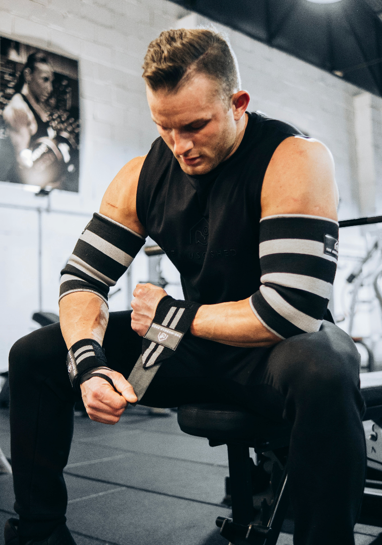 STOCK HEAVY DUTY WRIST WRAPS