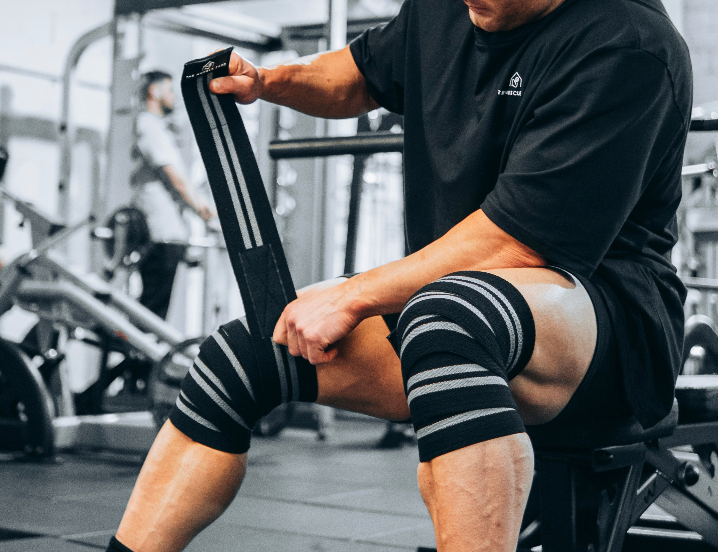 STOCK HEAVY DUTY KNEE WRAPS