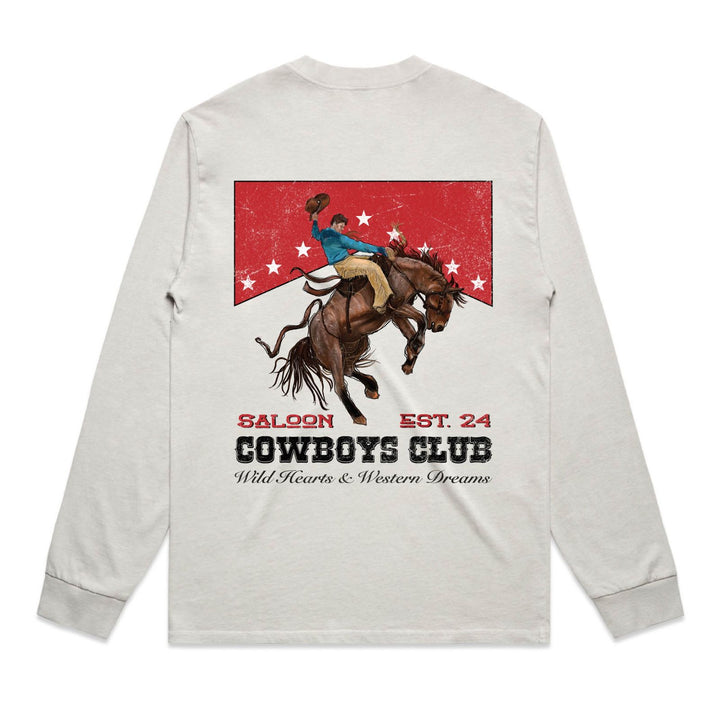 Cowboys Club Red Flags Long Sleeve T-Shirt