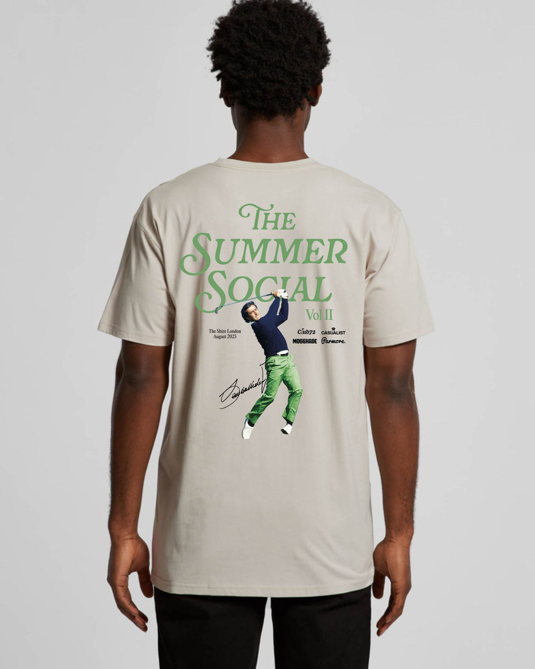 Parmore Gold Faded Bone T-shirt