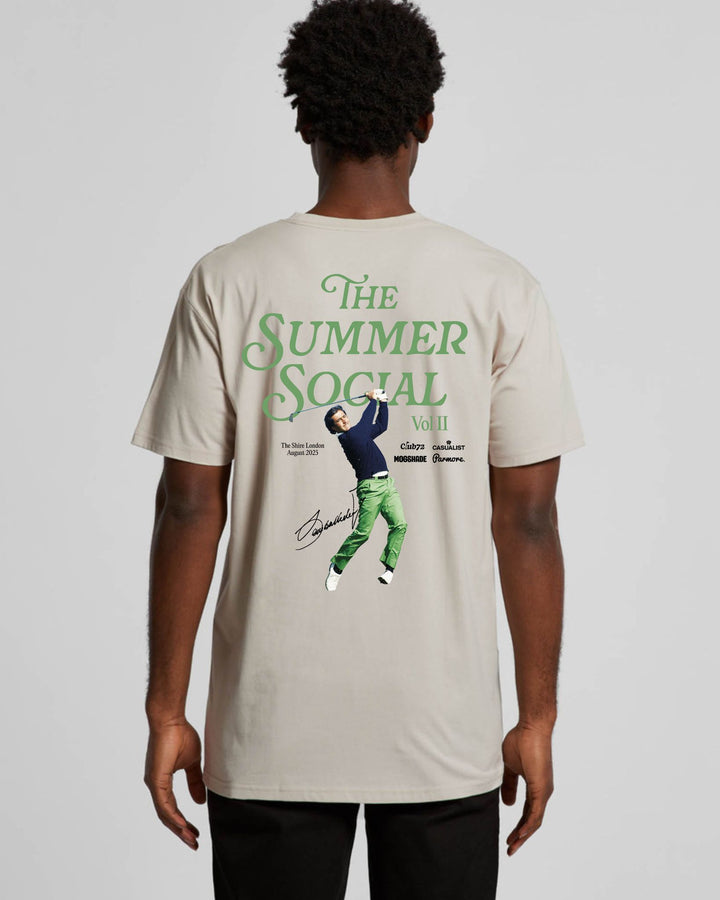 Parmore Gold Faded Bone T-shirt